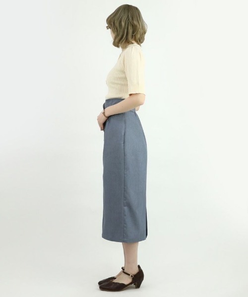 an another angelus（アンアナザーアンジェラス）の「スモールカラーニットポロ/ananotherangelus（ニット/セーター・レディース・レッド/ライトイエロー/ブルーグリーン・FREE）」の12枚目の写真