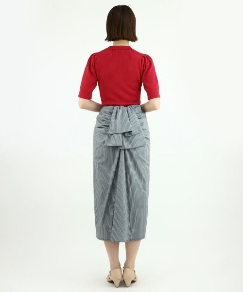 an another angelus（アンアナザーアンジェラス）の「スモールカラーニットポロ/ananotherangelus（ニット/セーター・レディース・レッド/ライトイエロー/ブルーグリーン・FREE）」の19枚目の写真