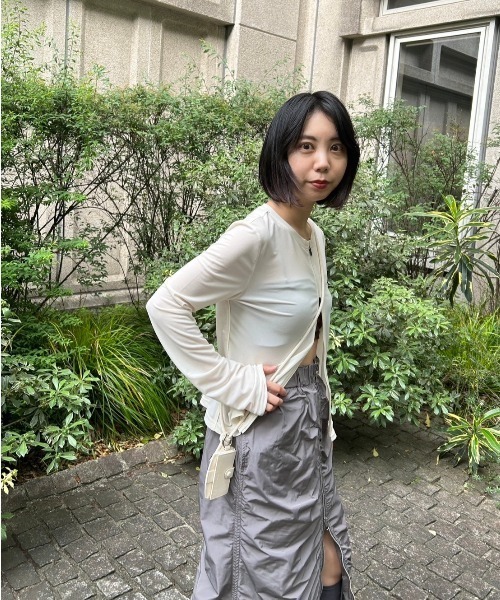 emmi（エミ）の「ラッシュガードUVカットカーディガン