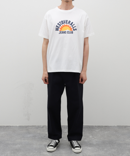 masses カバーオール　※Tシャツ付き mlt4968-ワッフルヘンリーネックロンT（Tシャツ/カットソー