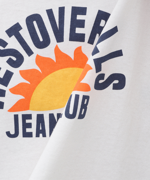 WESTOVERALLS(ウエストオーバーオールズ)の「【WESTOVERALLS / ウェストオーバーオールズ】WESTS JEANS CLUB T-SHIRT(Tシャツ/カットソー・メンズ・ホワイト・LARGE)」の2枚目の写真