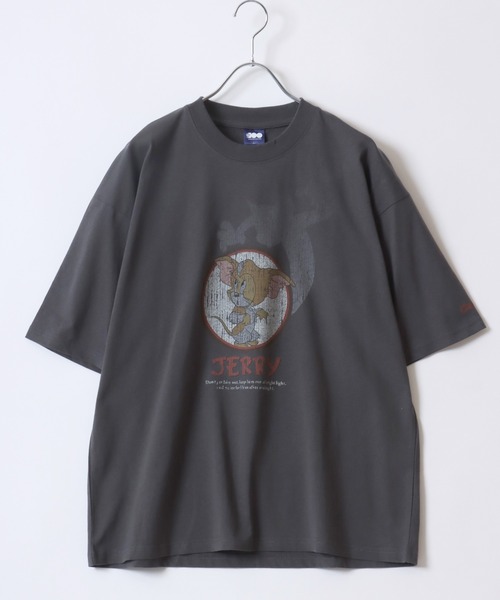 Tom&Jerry(トムアンドジェリー)の「Tom&Jerry/トム&ジェリー ヴィンテージライク フロント バックプリント 半袖Tシャツ レディース メンズ(Tシャツ/カットソー・メンズ・ブラック系その他/ブラック系その他2/ブラック系その他3/ブラック系その他4/ブラック系その他5・L/M/LL)」の10枚目の写真
