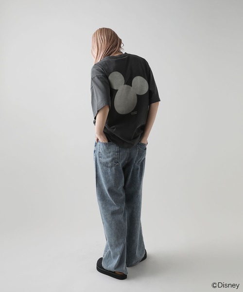 MSG(エムエスジー)の「Buyer's Select/【Disney/ディズニー】ミッキー ピグメント 半袖Tシャツ(Tシャツ/カットソー・メンズ・ブラック系2/ブラック系・M/LL/L)」の14枚目の写真
