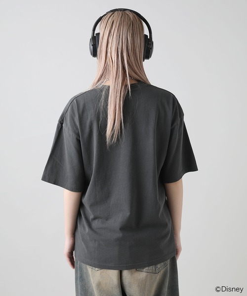MSG(エムエスジー)の「Buyer's Select/【Disney/ディズニー】ミッキー ピグメント 半袖Tシャツ(Tシャツ/カットソー・メンズ・ブラック系2/ブラック系・M/LL/L)」の8枚目の写真