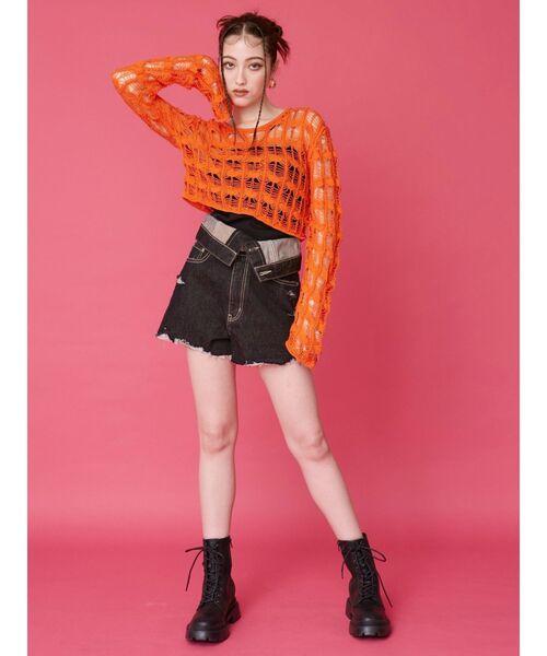 EVRIS（エヴリス）の「2WAYストラップビスチェ（キャミソール・レディース・ブラック/ブルー/ピンク/ホワイト・FREE）」の11枚目の写真