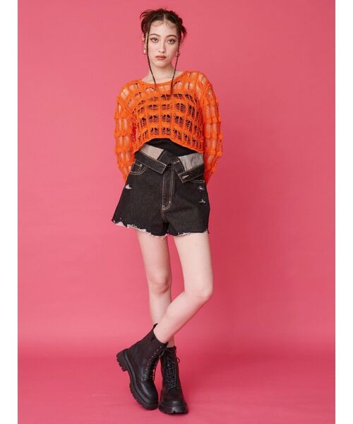 EVRIS（エヴリス）の「2WAYストラップビスチェ（キャミソール・レディース・ブラック/ブルー/ピンク/ホワイト・FREE）」の12枚目の写真