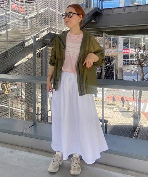 PUAL CE CIN（ピュアルセシン）の「ロゴプリントTシャツ（Tシャツ/カットソー・レディース・ピンク/ホワイト系その他/オフホワイト/ネイビー・FREE）」の12枚目の写真