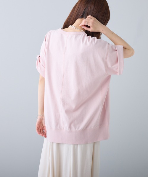 PUAL CE CIN
ヴィンテージライクデニムバンドカラーシャツ PUAL CE CIN（ピュアルセシン）の「ロゴプリントTシャツ（T