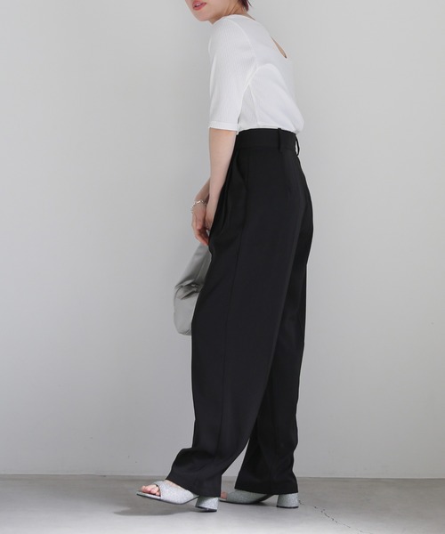 select MOCA（セレクトモカ）の「ラメパテッドサンダル（サンダル・レディース・ブラック/シルバー・SMALL/MEDIUM/LARGE）」の5枚目の写真