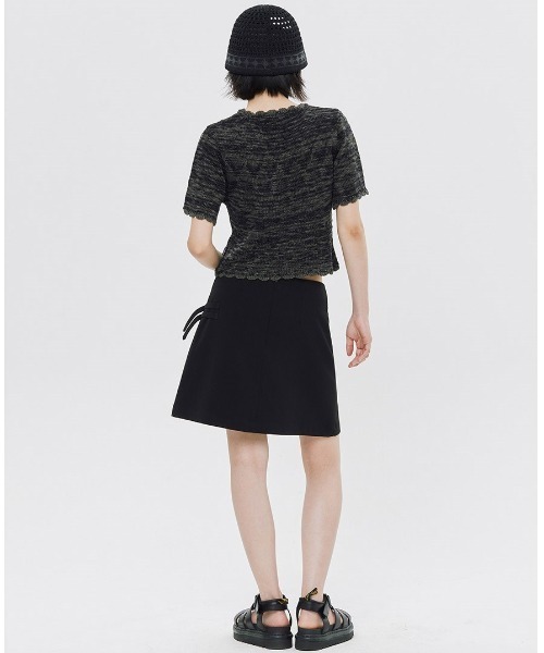 ROMANTIC CROWN（ロマンティッククラウン）の「A'GEM/9 × .kom 『ROMANTIC CROWN/ロマンティック クラウン』 DOUBLE RIBBON LACE CARDIGAN/リボンレースカーディガン（カーディガン/ボレロ・レディース・ピンク/ブラック/ライトブルー・FREE）」の11枚目の写真