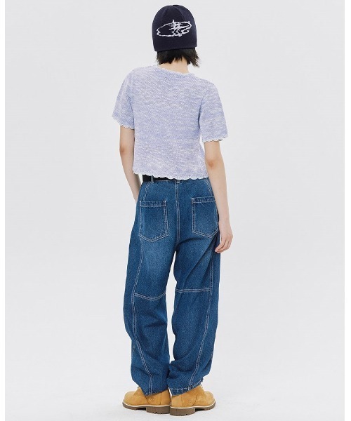 ROMANTIC CROWN（ロマンティッククラウン）の「A'GEM/9 × .kom 『ROMANTIC CROWN/ロマンティック クラウン』 DOUBLE RIBBON LACE CARDIGAN/リボンレースカーディガン（カーディガン/ボレロ・レディース・ピンク/ブラック/ライトブルー・FREE）」の8枚目の写真