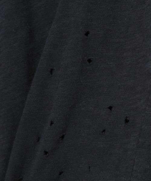JEANASIS(ジーナシス)の「スラブグランジロゴプリントTEE/121978(Tシャツ/カットソー・レディース・チャコールグレー/ブラック/ホワイト・FREE)」の19枚目の写真