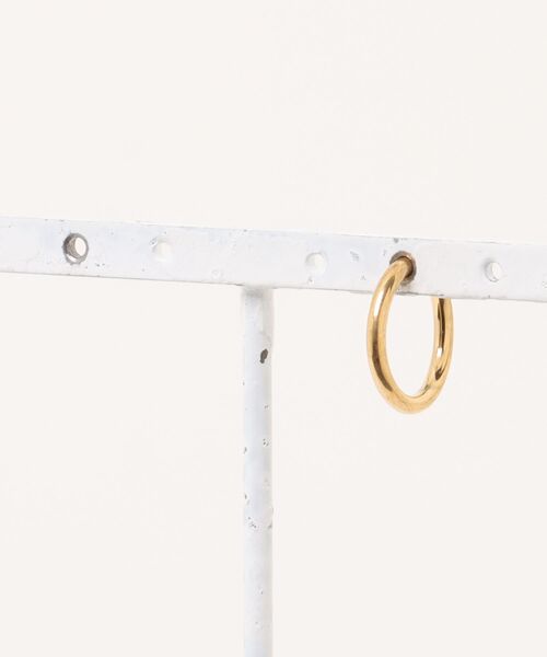 Burner(バーナー)の「【OKUOKU 0909】フープ イヤリング oku-earring-635380294548-1【RBTS】(イヤリング・メンズ・ブラック系1/ゴールド系2/シルバー系3/シルバー系1/ブラック系3/ブラック系2/ゴールド系3/ゴールド系1/シルバー系2・2.0)」の2枚目の写真