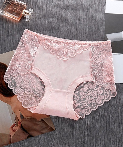 Miniministore(ミニミニストア)の「レースショーツ セクシーランジェリー美尻(ショーツ・レディース・オレンジ/グレー/ライトピンク/ブラック/ネイビー/ピンク/ホワイト/ベージュ/ラベンダー/パープル・XL/L/M)」の9枚目の写真