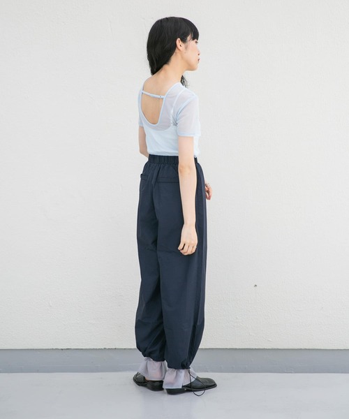 KBF(ケイビーエフ)の「ドロストレイヤードパンツ(その他パンツ・レディース・ネイビー/ボルドー/グリーン系その他・ONE)」の18枚目の写真