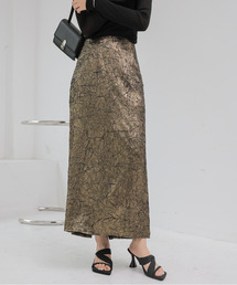 BANNER SELECT（バナーセレクト）の「箔デザインタイトスカート（スカート）」