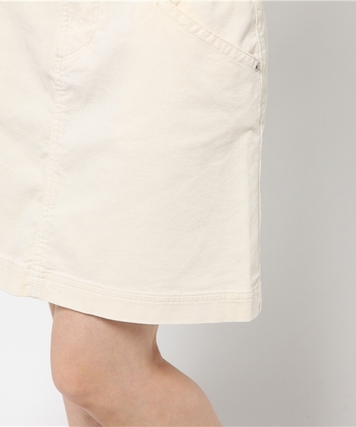 Discoat Parisien（ディスコートパリシアン）の「コール台形スカート（スカート・レディース・オフホワイト/キャメル/ネイビー・MEDIUM/LARGE）」の10枚目の写真