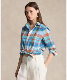 POLO RALPH LAUREN | リラックスド フィット チェック コットン シャツ(シャツ/ブラウス)