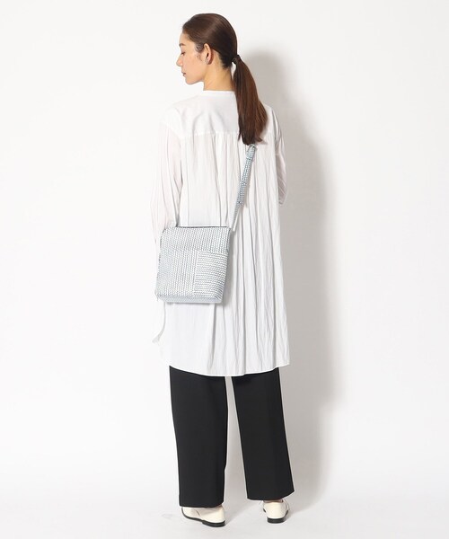 HIROKO HAYASHI（ヒロコハヤシ）の「OTTICA（オッティカ）ショルダーバッグ（ショルダーバッグ・レディース・アイボリー/ブルー系その他・00）」の14枚目の写真