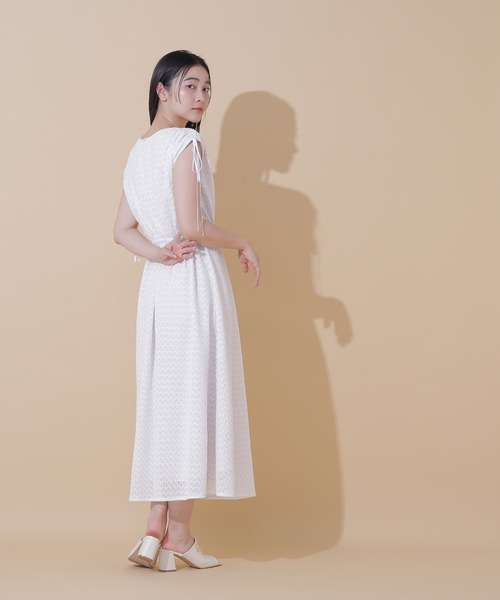 ジルバイジルスチュアート フレンチスリーブ　レース　ワンピース JILL by JILL STUART（ジルバイジルスチュアート）の「◇肩