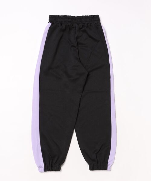 PINK-latte（ピンクラテ）の「PINK-latte SPORTS/ピンクラテ　ジャージ（ボトムス）（スウェットパンツ・キッズ・ブラック/ラベンダー・160/150/140/130）」の3枚目の写真