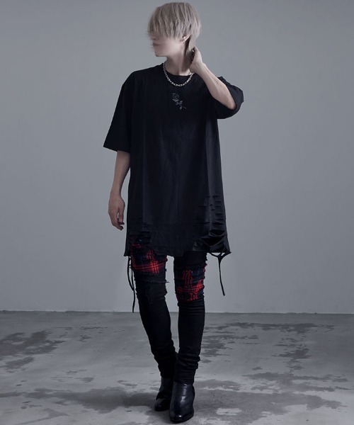 SILVER BULLET(シルバーバレット)の「『CavariA/キャバリア』貼り付けデニムパンツ(デニムパンツ・メンズ・A/B/C・M/L/XL/S)」の12枚目の写真