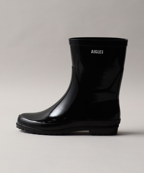 AIGLE(エーグル)の「<AIGLE>エリオサ ボッティロン ラバーブーツ(レインシューズ・レディース・ブラック・38/37/36/39/35)」の1枚目の写真
