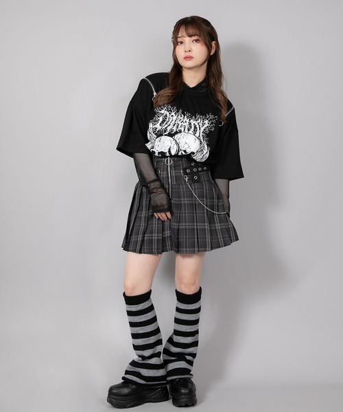 DARRDY(ダーディー)の「【DARRDY/ダーディー】肩ジップアソートデザイン 半袖オーバーサイズTシャツ(Tシャツ/カットソー・レディース・その他4/その他1/その他2/その他3・ONESIZE)」の19枚目の写真