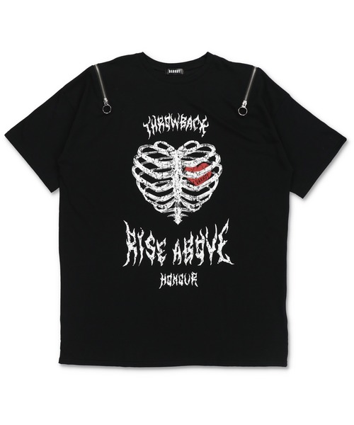 DARRDY(ダーディー)の「【DARRDY/ダーディー】肩ジップアソートデザイン 半袖オーバーサイズTシャツ(Tシャツ/カットソー・レディース・その他4/その他1/その他2/その他3・ONESIZE)」の10枚目の写真