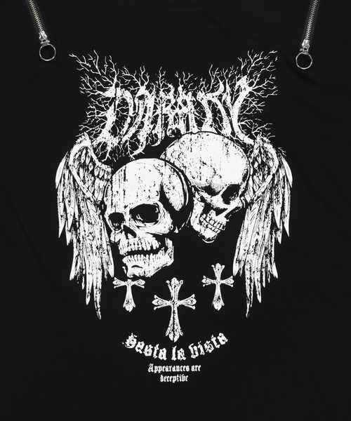 DARRDY(ダーディー)の「【DARRDY/ダーディー】肩ジップアソートデザイン 半袖オーバーサイズTシャツ(Tシャツ/カットソー・レディース・その他4/その他1/その他2/その他3・ONESIZE)」の7枚目の写真