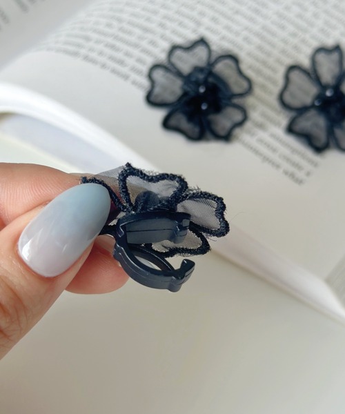 セール】フラワーレース シューズアクセサリー【3点セット】（シューズ