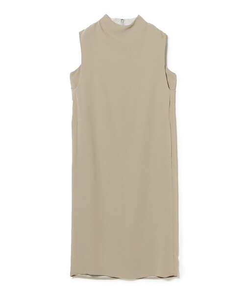 【セール】ROOM NO.8 BLACK / ドレープネック ノースリーブドレス（ワンピース）｜Room no.8（ルームエイト）