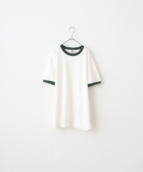 キャンプミニTシャツ　即購入OK セール】CROSS & STITCH 6.2オンスオープンエンド マックス