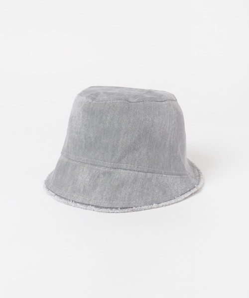 SMELLY（スメリー）の「デニムフリンジハット（ハット・レディース・グレー系その他/ブルー系その他・-）」の12枚目の写真