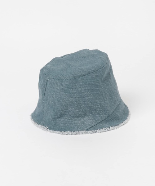 SMELLY（スメリー）の「デニムフリンジハット（ハット・レディース・グレー系その他/ブルー系その他・-）」の14枚目の写真