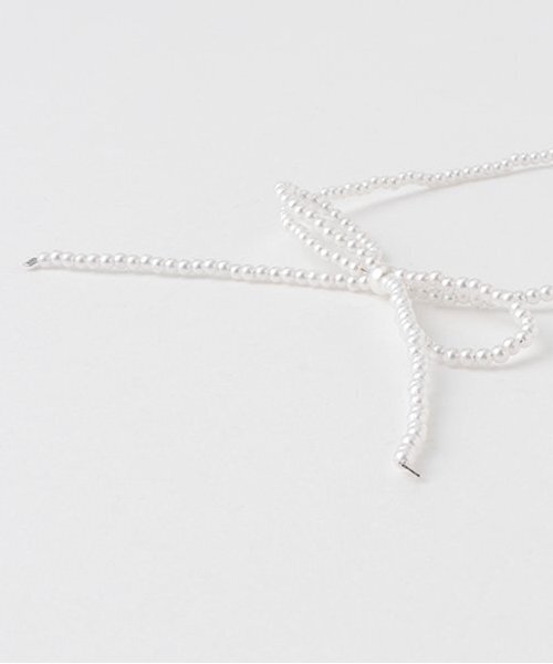 LOVETOXIC（ラブトキシック）の「アソートリボンチョーカー（チョーカー・キッズ・ホワイト系その他2/ブラック・FREE）」の4枚目の写真