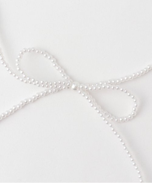 LOVETOXIC（ラブトキシック）の「アソートリボンチョーカー（チョーカー・キッズ・ホワイト系その他2/ブラック・FREE）」の6枚目の写真