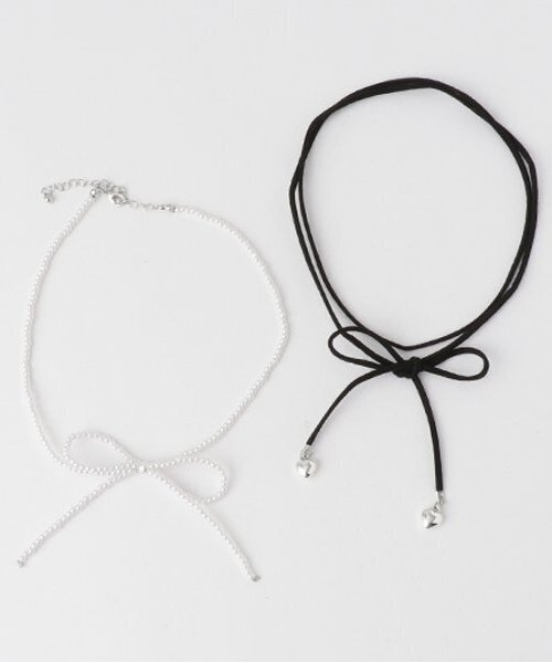 LOVETOXIC（ラブトキシック）の「アソートリボンチョーカー（チョーカー・キッズ・ホワイト系その他2/ブラック・FREE）」の9枚目の写真