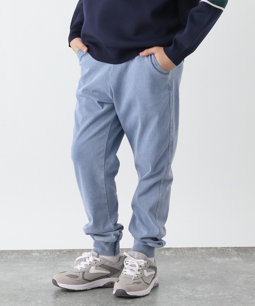 GLOBAL WORK(グローバルワーク)の「スゴラクストレッチカットデニムリブパンツ/115766(デニムパンツ・キッズ・ブルー/ブラック/ライトブルー/ダークブルー・120cm/130cm/140cm/150cm/160cm/170cm)」の3枚目の写真