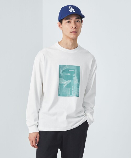 green label relaxing(グリーンレーベルリラクシング)の「<Phospho Graphica>グラフィック ロングスリーブ Tシャツ(Tシャツ/カットソー・メンズ・その他3/その他4/その他2/その他1・L/M/S)」の3枚目の写真