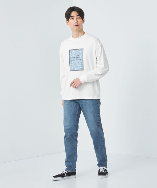 green label relaxing(グリーンレーベルリラクシング)の「<Phospho Graphica>グラフィック ロングスリーブ Tシャツ(Tシャツ/カットソー・メンズ・その他3/その他4/その他2/その他1・L/M/S)」の10枚目の写真