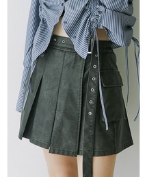 jouetie | サイドポケットプリーツミニスカート【セットアップ対応】(スカート)