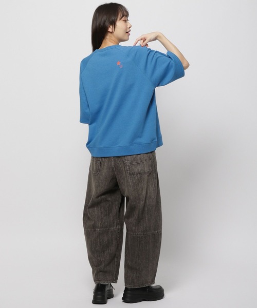 セール】アソート刺繍半袖プルオーバー（Tシャツ/カットソー