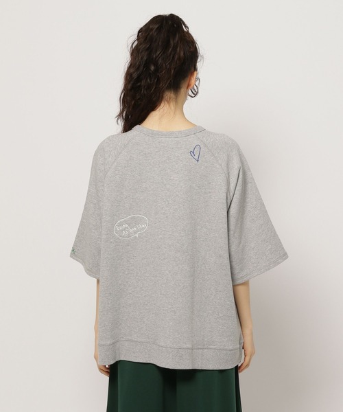 niko and ... ダークグレー 半袖 Tシャツ niko and… tシャツ スペースグラフィックTシャツ メンズ