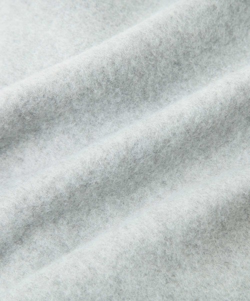 GeeRA(ジーラ)の「ハーフジップ裏起毛パーカー(パーカー・レディース・モカ/ブラック/杢グレー・MEDIUM/LARGE)」の12枚目の写真