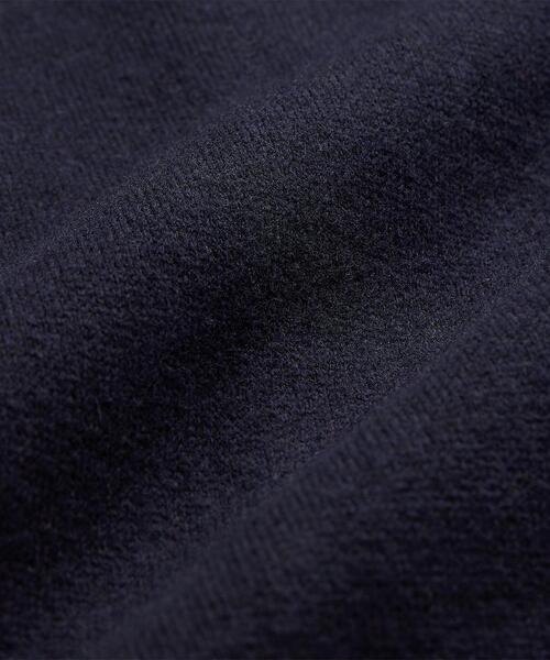 RRL（ダブル アール エル）の「（限定コレクション）バーズアイ ジャカード ウール ワークシャツ セーター（ニット/セーター・メンズ・ネイビー系1・L/M/S/XL/XS）」の6枚目の写真
