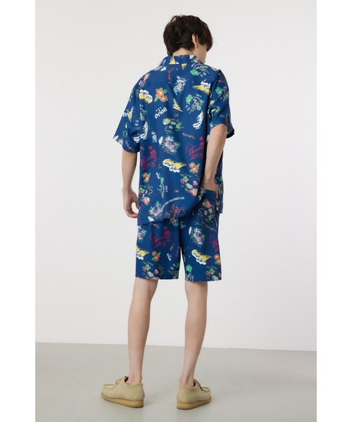 RODEO CROWNS WIDE BOWL（ロデオクラウンズワイドボウル）の「Orion Beer x RCS ORオープンカラーシャツ（シャツ/ブラウス・レディース・ブルー系その他3/グリーン系その他/レッド系その他・MEDIUM/LARGE）」の10枚目の写真