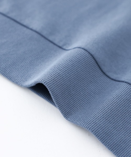 n'OrLABEL(ノアールレーベル)の「『立体袖ワンポイント刺繍スウェット』(スウェット・レディース・ネイビー/ボルドー/杢グレー/グレイッシュブルー・2/1)」の10枚目の写真