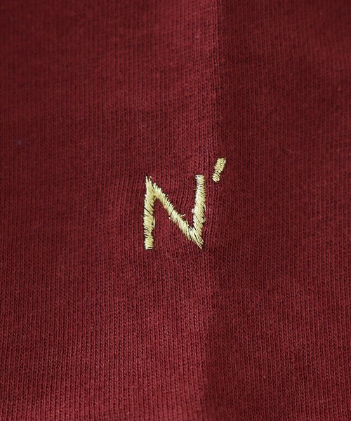 n'OrLABEL(ノアールレーベル)の「『立体袖ワンポイント刺繍スウェット』(スウェット・レディース・ネイビー/ボルドー/杢グレー/グレイッシュブルー・2/1)」の14枚目の写真