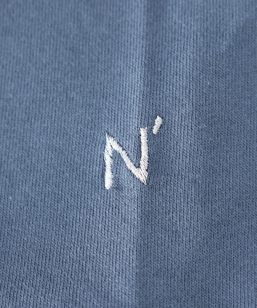 n'OrLABEL(ノアールレーベル)の「『立体袖ワンポイント刺繍スウェット』(スウェット・レディース・ネイビー/ボルドー/杢グレー/グレイッシュブルー・2/1)」の11枚目の写真